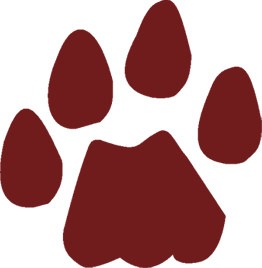 red paw